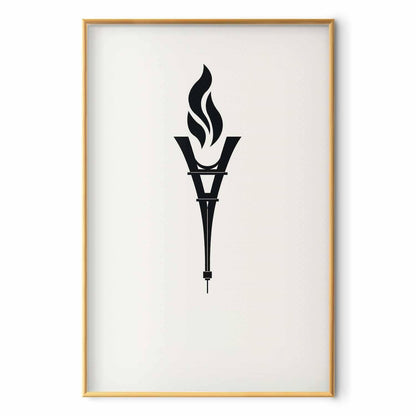 Poster - Torch Shaped Like the Eiffel Tower