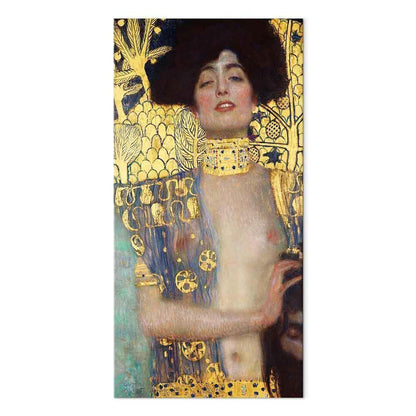 Leinwandbild - Gustav Klimt – Judith and the Head of Holofernes