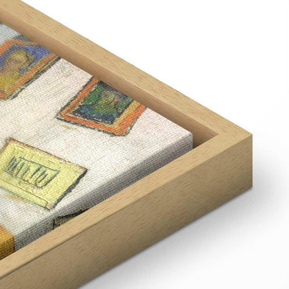 Leinwandbild - Vincent Van Gogh – The bedroom