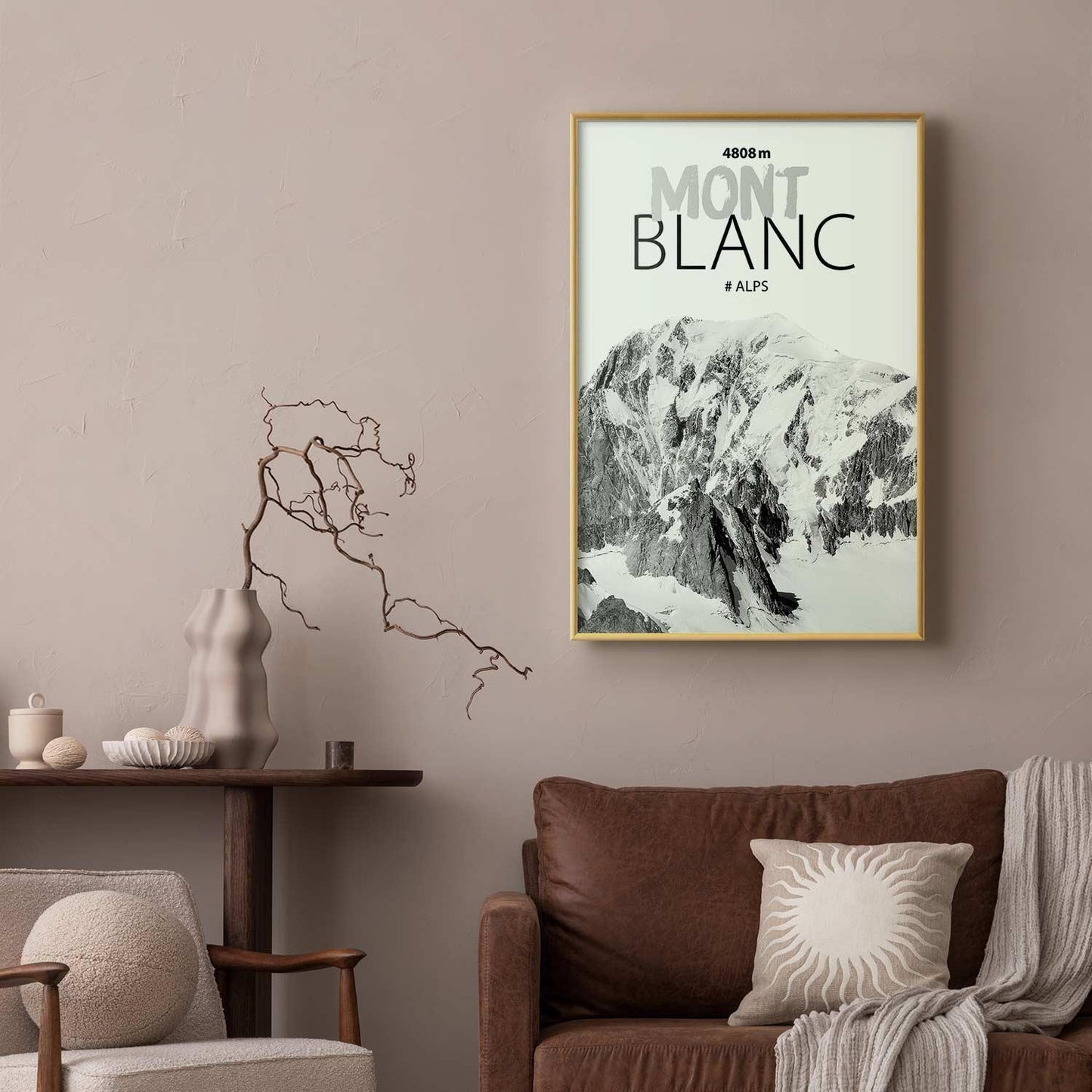 Poster - Mont Blanc Artgeist