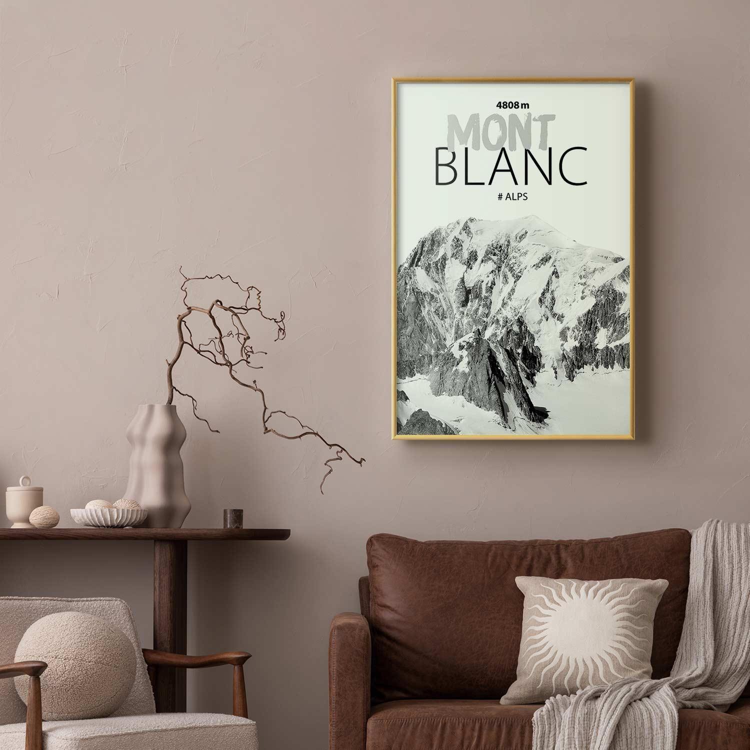 Poster - Mont Blanc Artgeist