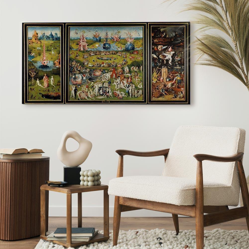 Leinwandbild - Hieronymus Bosch – The Garden of Earthly Delights
