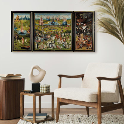 Leinwandbild - Hieronymus Bosch – The Garden of Earthly Delights
