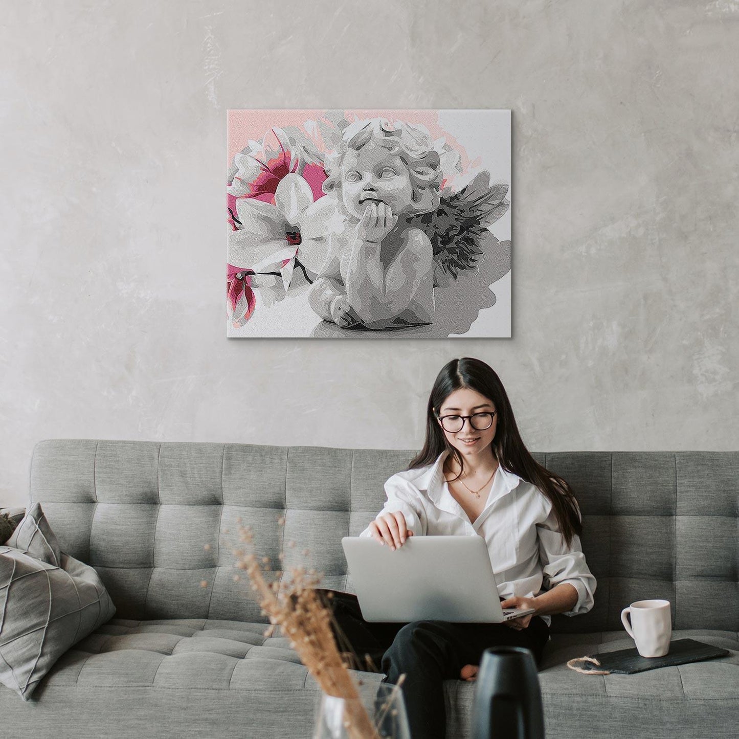 Malen nach Zahlen - Angel's Dreams