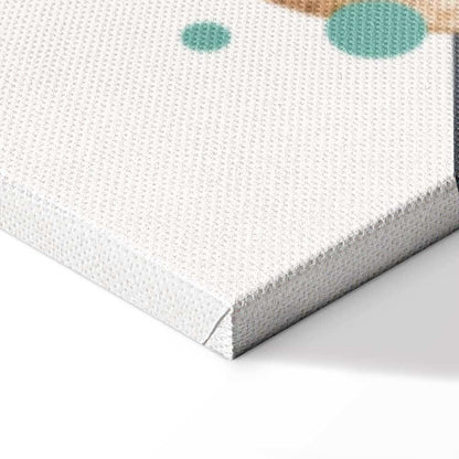 Leinwandbild - Geometric Landscape (1 Part) Vertical