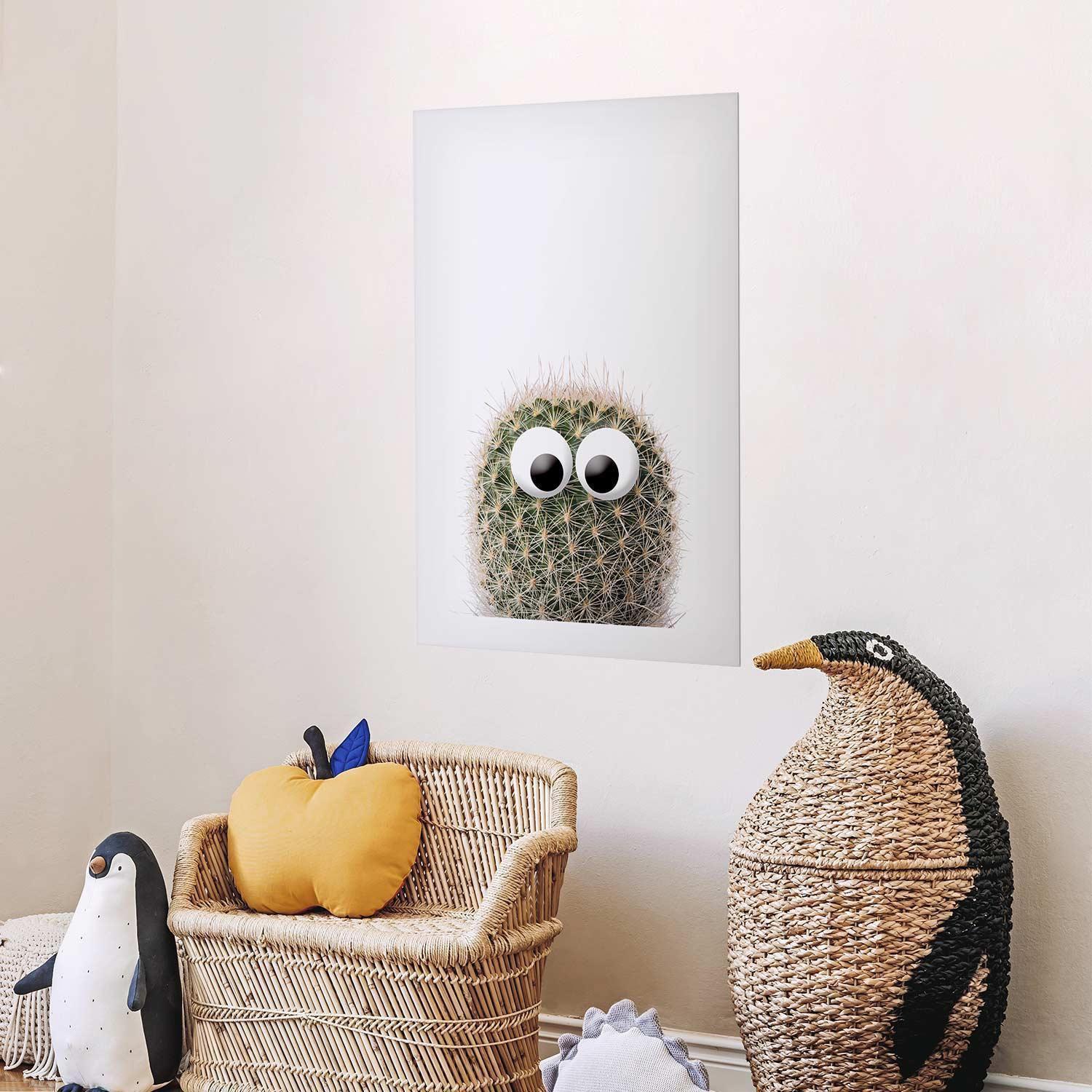 Poster - Cactus with Eyes Artgeist