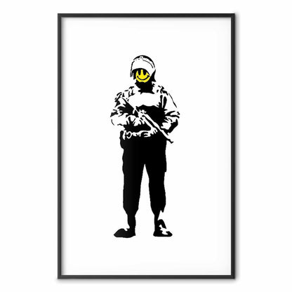 Poster - Smiling Policeman