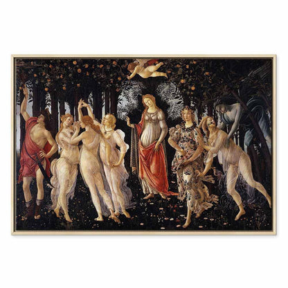Leinwandbild - Sandro Botticelli – Primavera