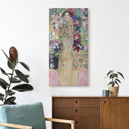 Leinwandbild - Portrait of a Lady Artgeist