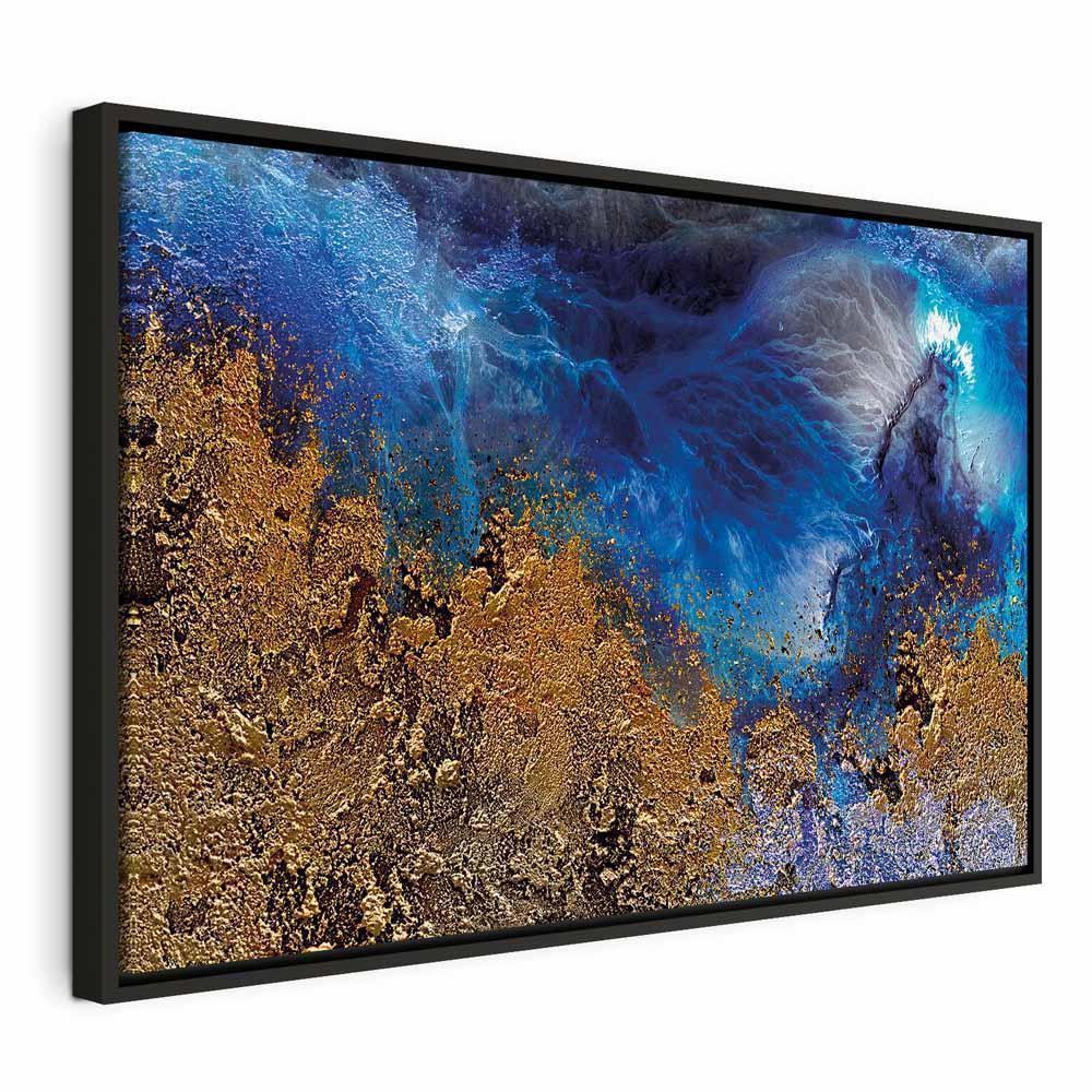 Leinwandbild - Gold of the Ocean (1 Part) Wide