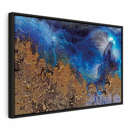 Leinwandbild - Gold of the Ocean (1 Part) Wide