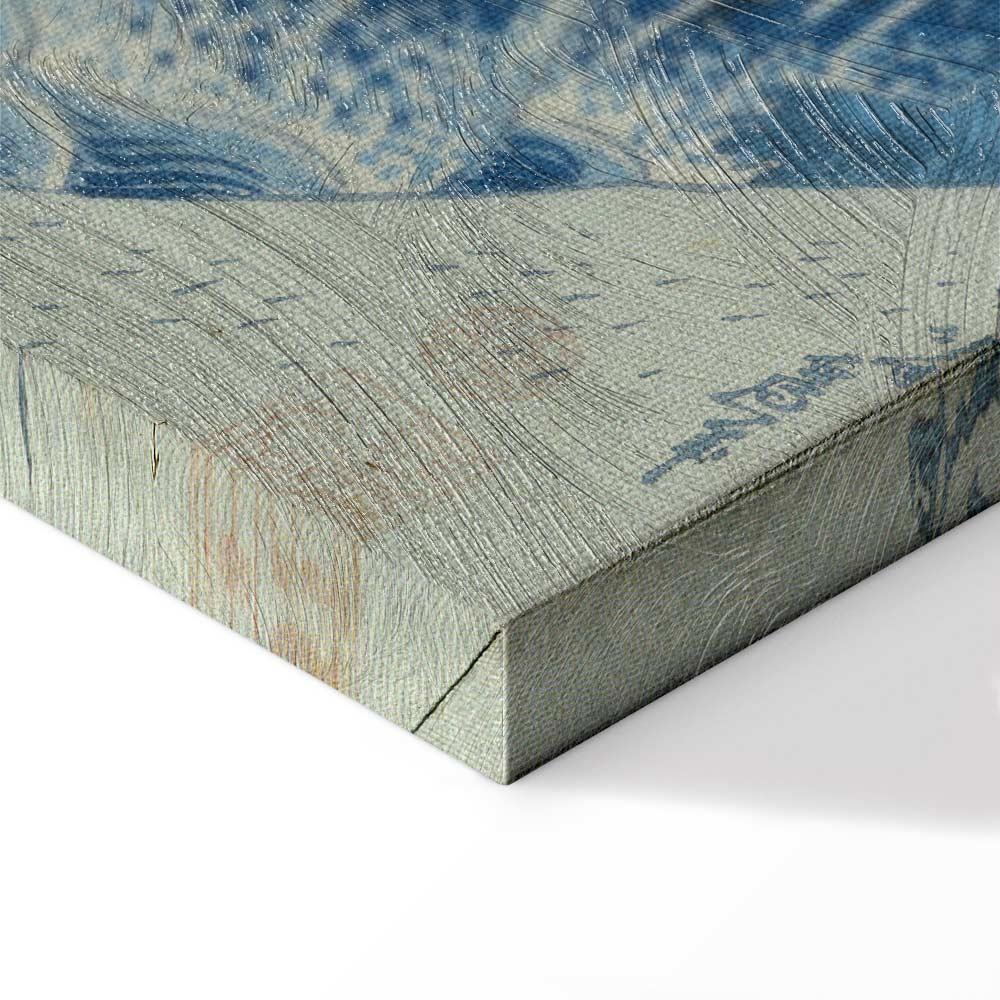 Leinwandbild - Hokusai Katsushika – Kirifuri Fall on Kurokami Mount