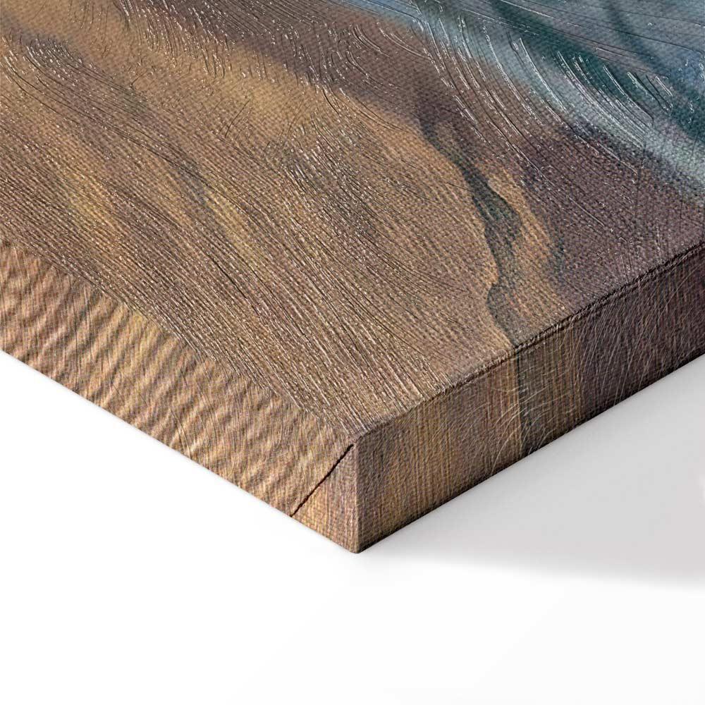 Leinwandbild - Joaquín Sorolla y Bastida – Running along the Beach