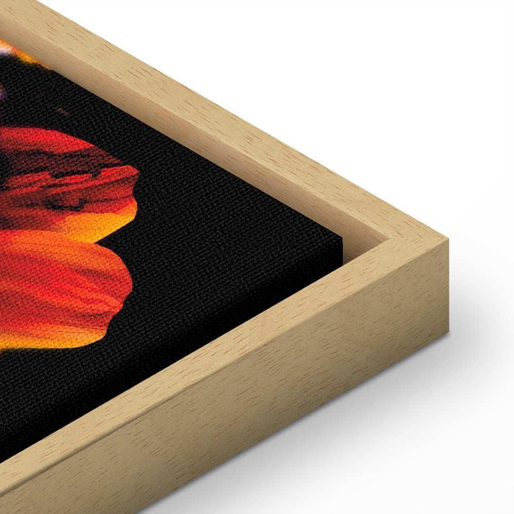 Leinwandbild - Nature in Summer Hues (1-part) - Flower Garden of Inspiration