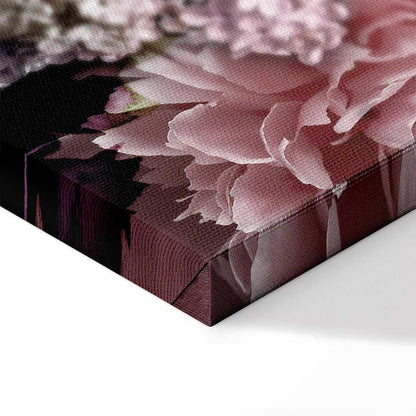 Leinwandbild - Among Flowers (1-part) - Blooming Plants in Nature's Colors