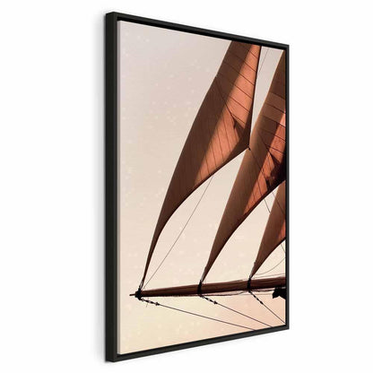 Leinwandbild - Sea Wind (1 Part) Vertical