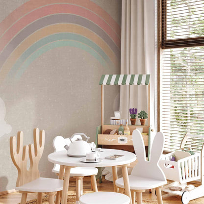 Fototapete - Rainbow in the Rain