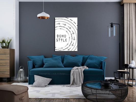 Leinwandbild - Boho Style (1 Part) Vertical Artgeist