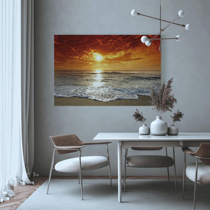Leinwandbild - Gorgeous Beach Artgeist