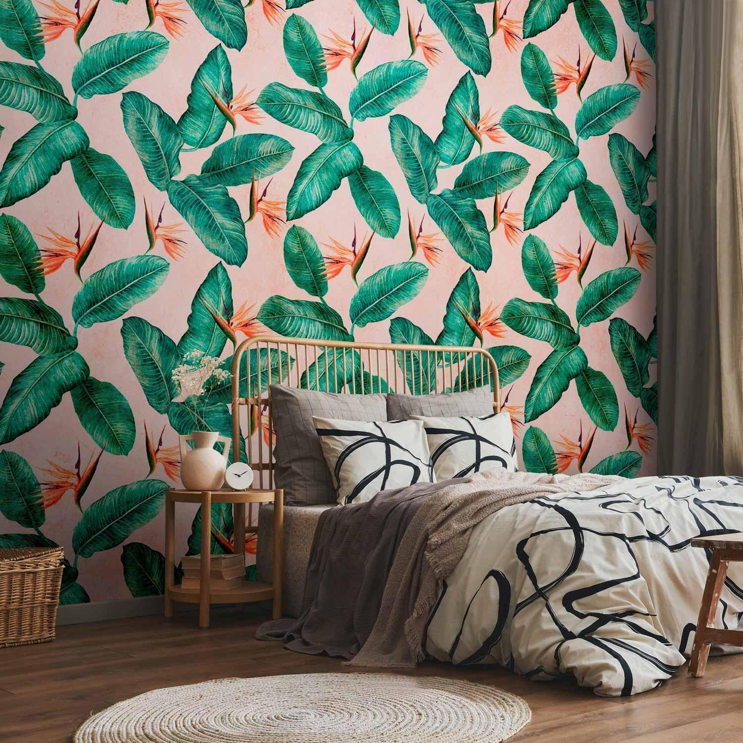 Fototapete - Peace of Wild Bushes - Third Variant