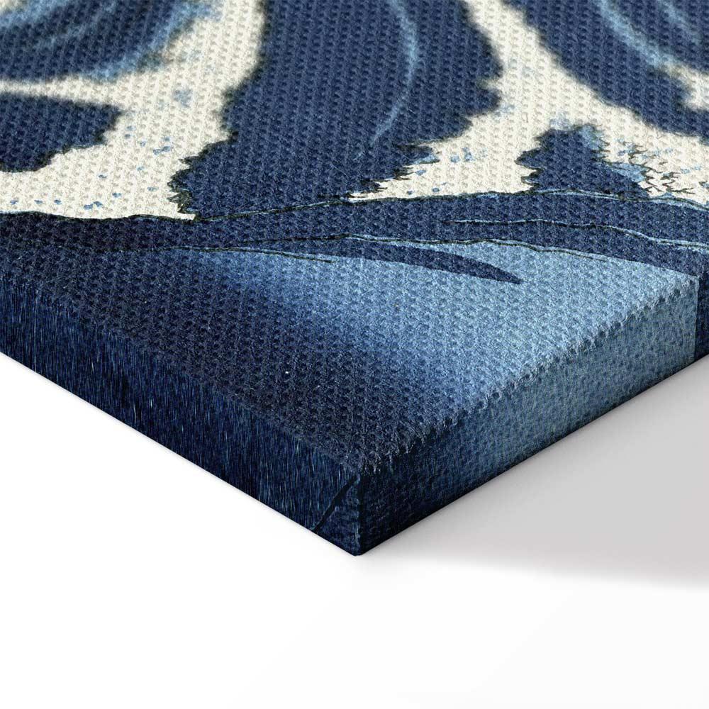 Leinwandbild - Utagawa Hiroshige – View of the Naruto whirlpools at Awa