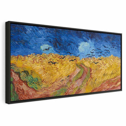 Leinwandbild - Vincent van Gogh – Wheatfield With Crows
