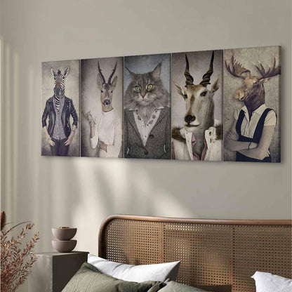 Leinwandbild - Animal Masks I