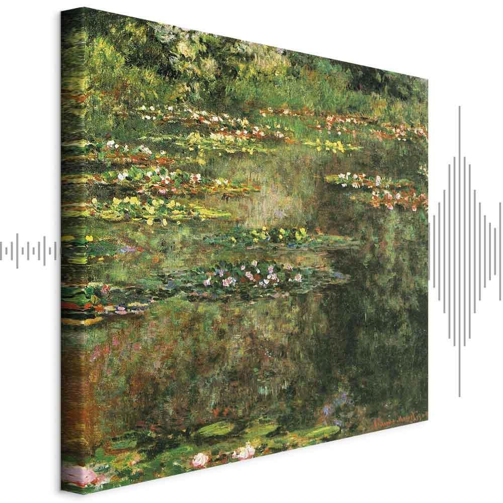 Leinwandbild - Claude Monet – Pond With Water Lilies
