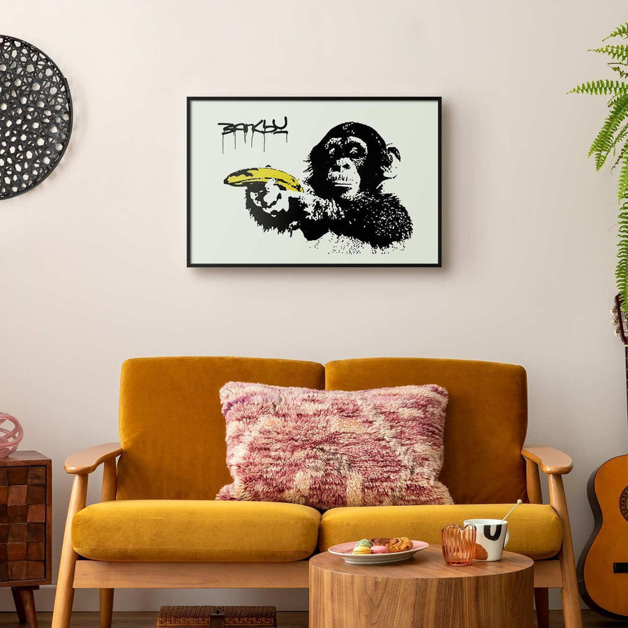 Poster - Banksy: Monkey with a Banana Artgeist