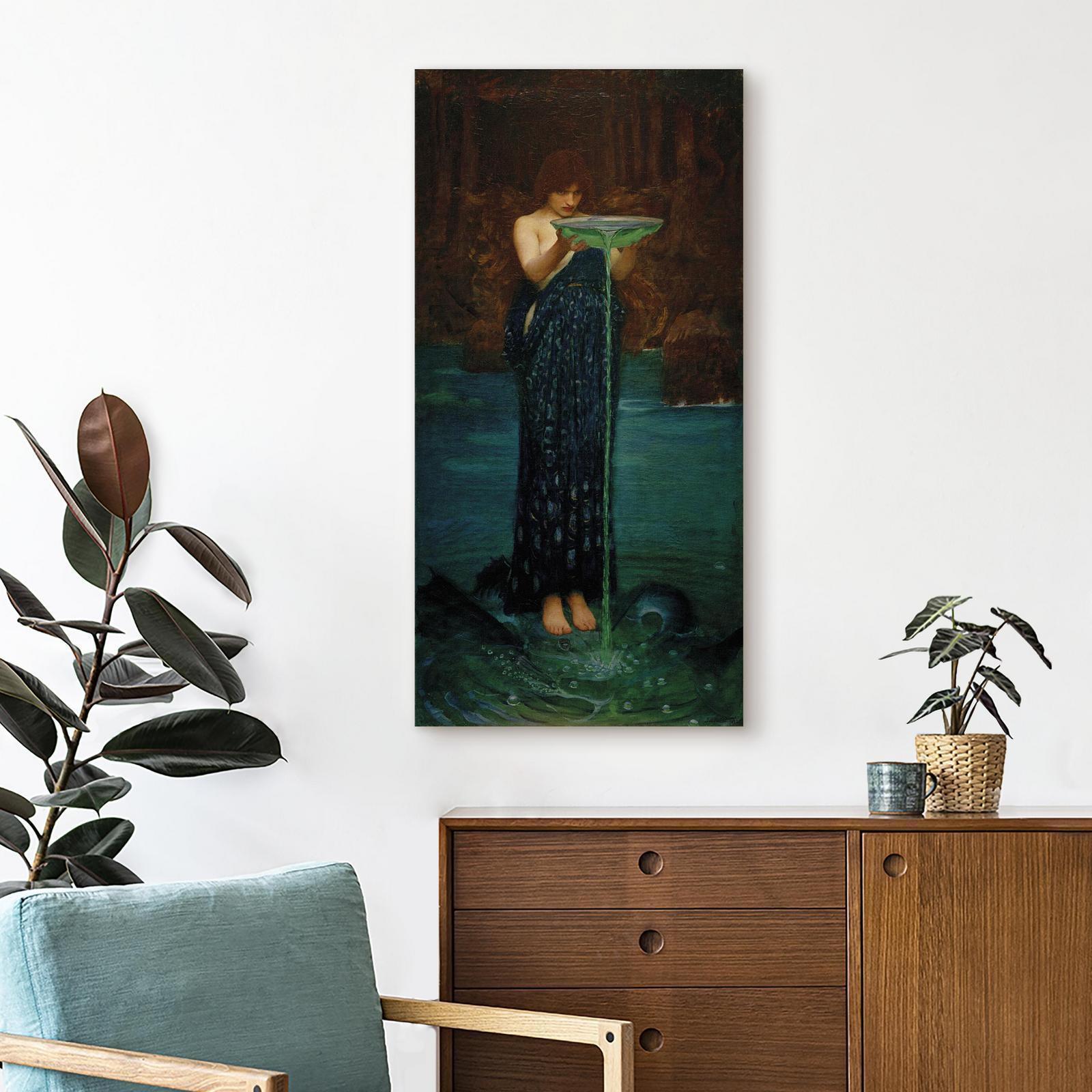Leinwandbild - Circe Invidiosa Artgeist