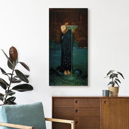 Leinwandbild - Circe Invidiosa Artgeist