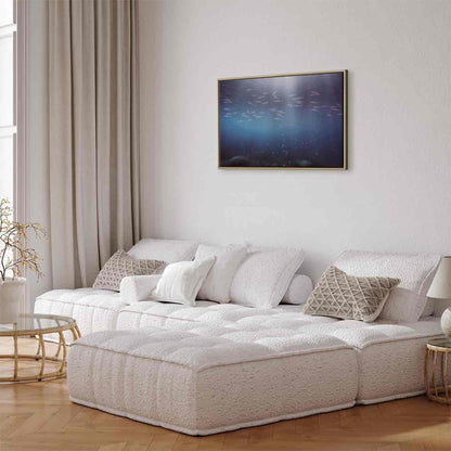 Leinwandbild - Fish in the depths