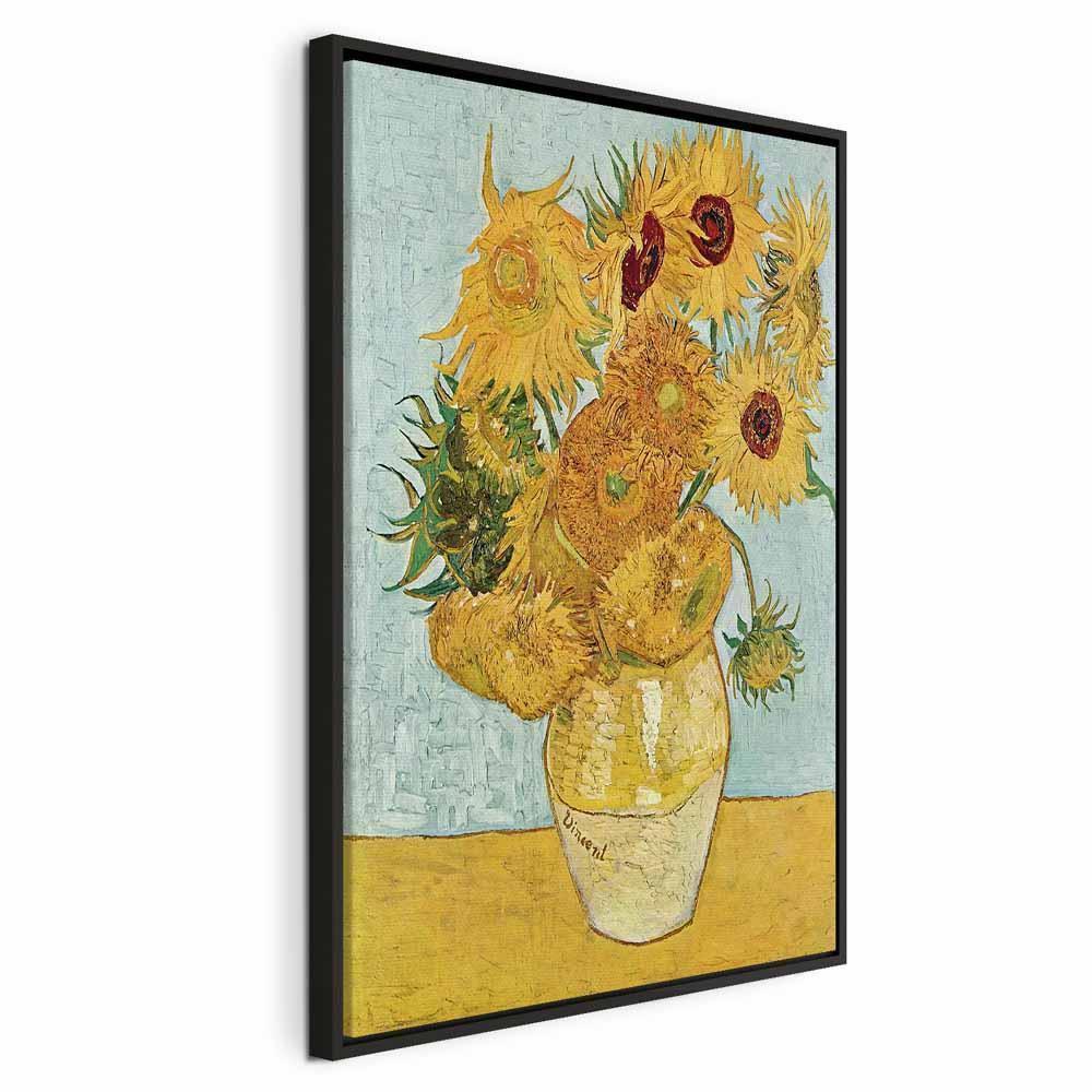 Leinwandbild - Vincent van Gogh – Still Life: A Vase With Twelve Sunflowers III