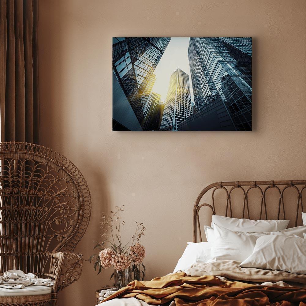 Leinwandbild - In a Big City (1 Part) Wide - Third Variant