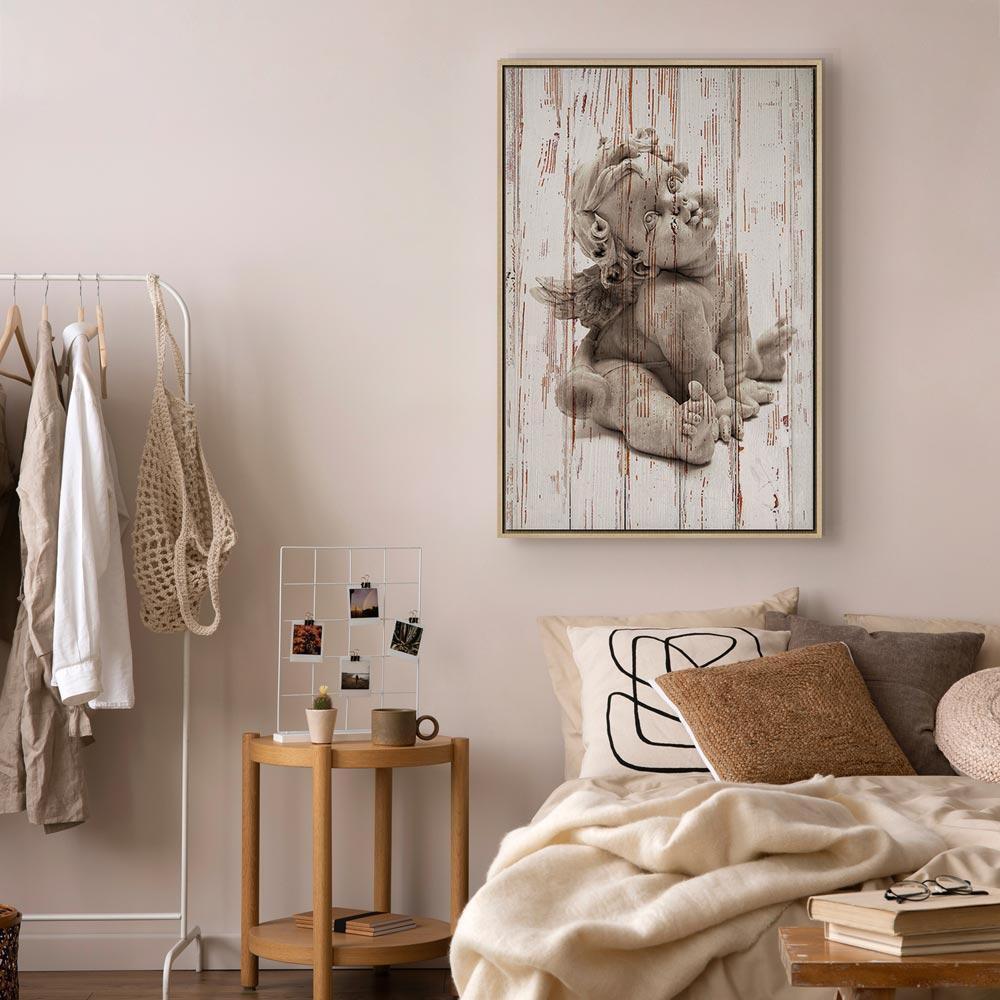 Leinwandbild - Pensive Cupid (1 Part) Vertical