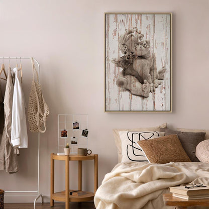 Leinwandbild - Pensive Cupid (1 Part) Vertical