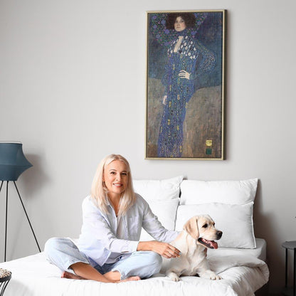 Leinwandbild - Gustav Klimt – Emilie Flöge