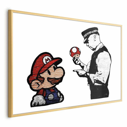 Poster - Banksy: Mushroom Picker