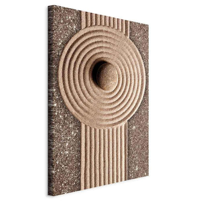 Leinwandbild - Energy Flow (1 Part) Vertical