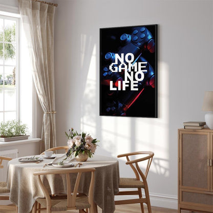 Leinwandbild No Game No Life Bunt – Gaming Wandkunst