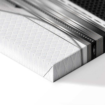 Leinwandbild - Silver Cut