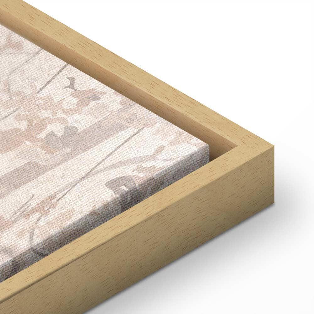 Leinwandbild - Beige Forest of Thoughts (1 Part) Wide