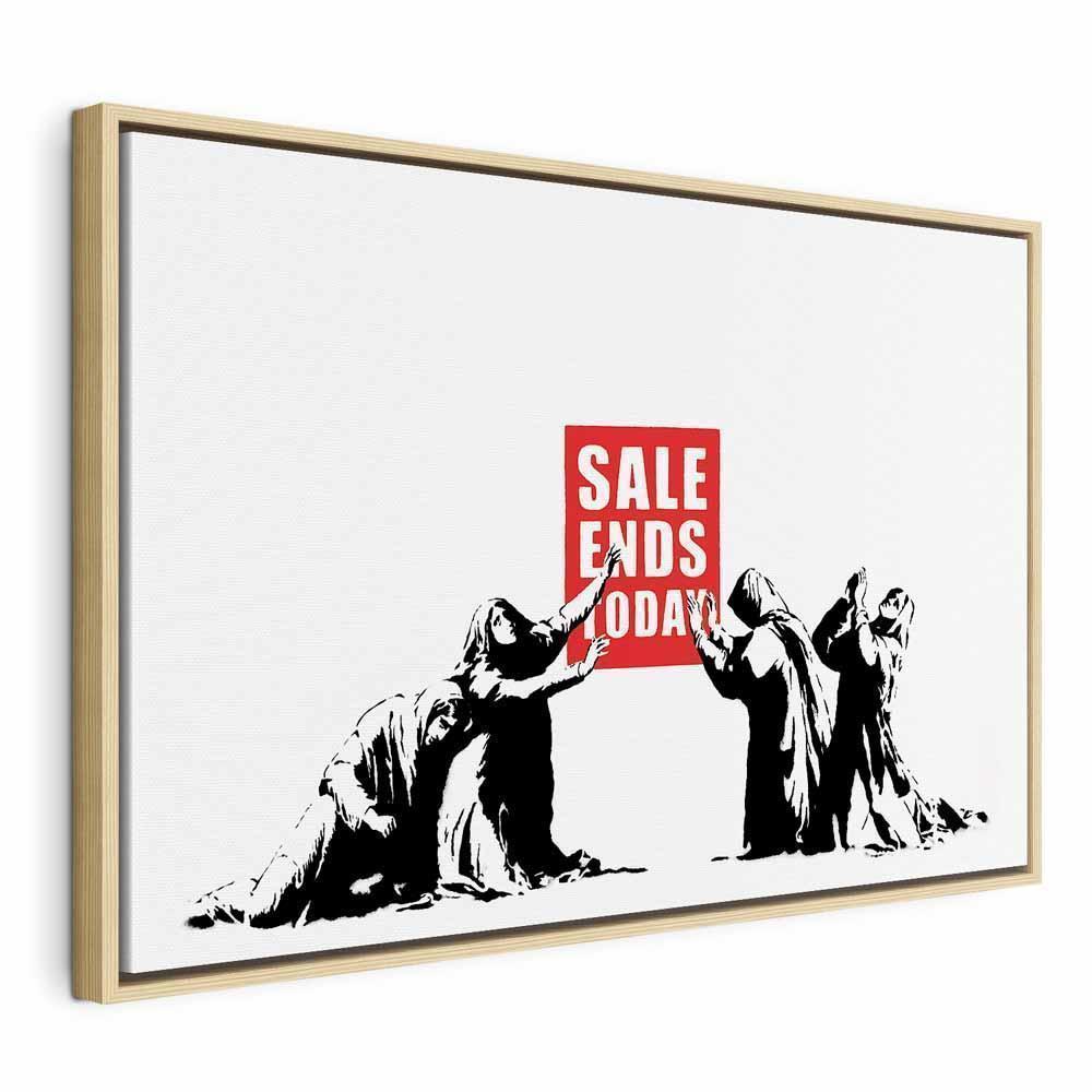 Leinwandbild - Sale (1 Part) Vertical