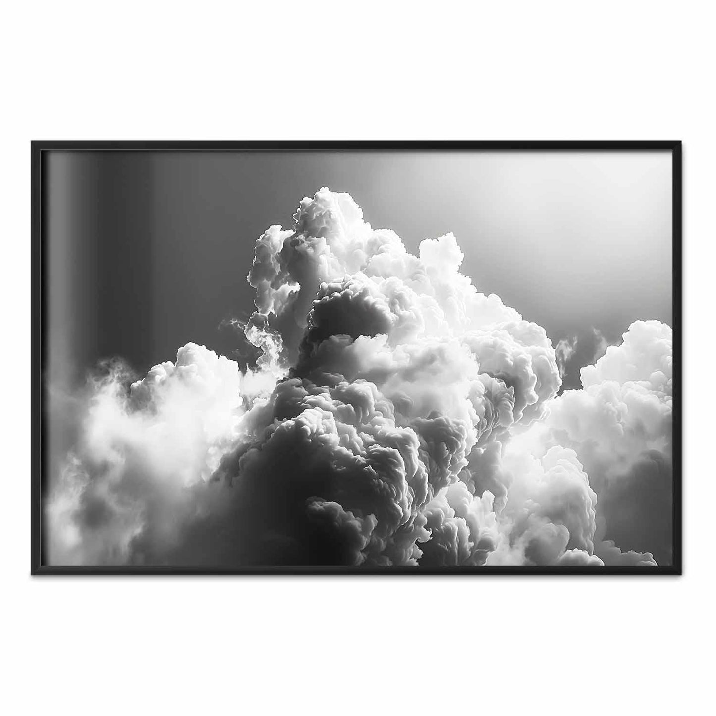 Poster - Clouds Like Dreams: Let the Sun Brighten Your Day – A Visual Feast