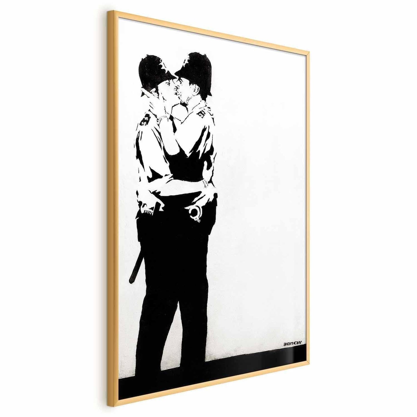 Poster - The Policemen's Kiss Artgeist
