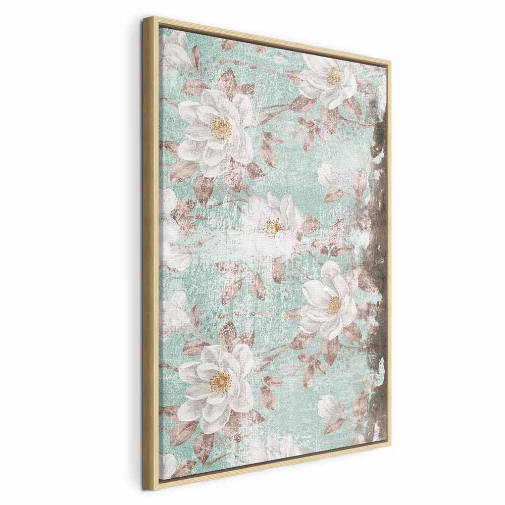 Leinwandbild - Roman Flowers (1 Part) Vertical