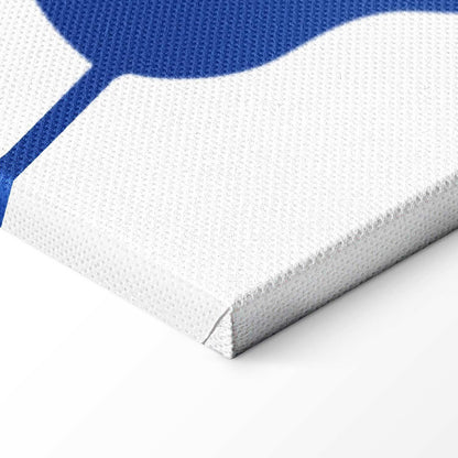 Leinwandbild - Cobalt fern