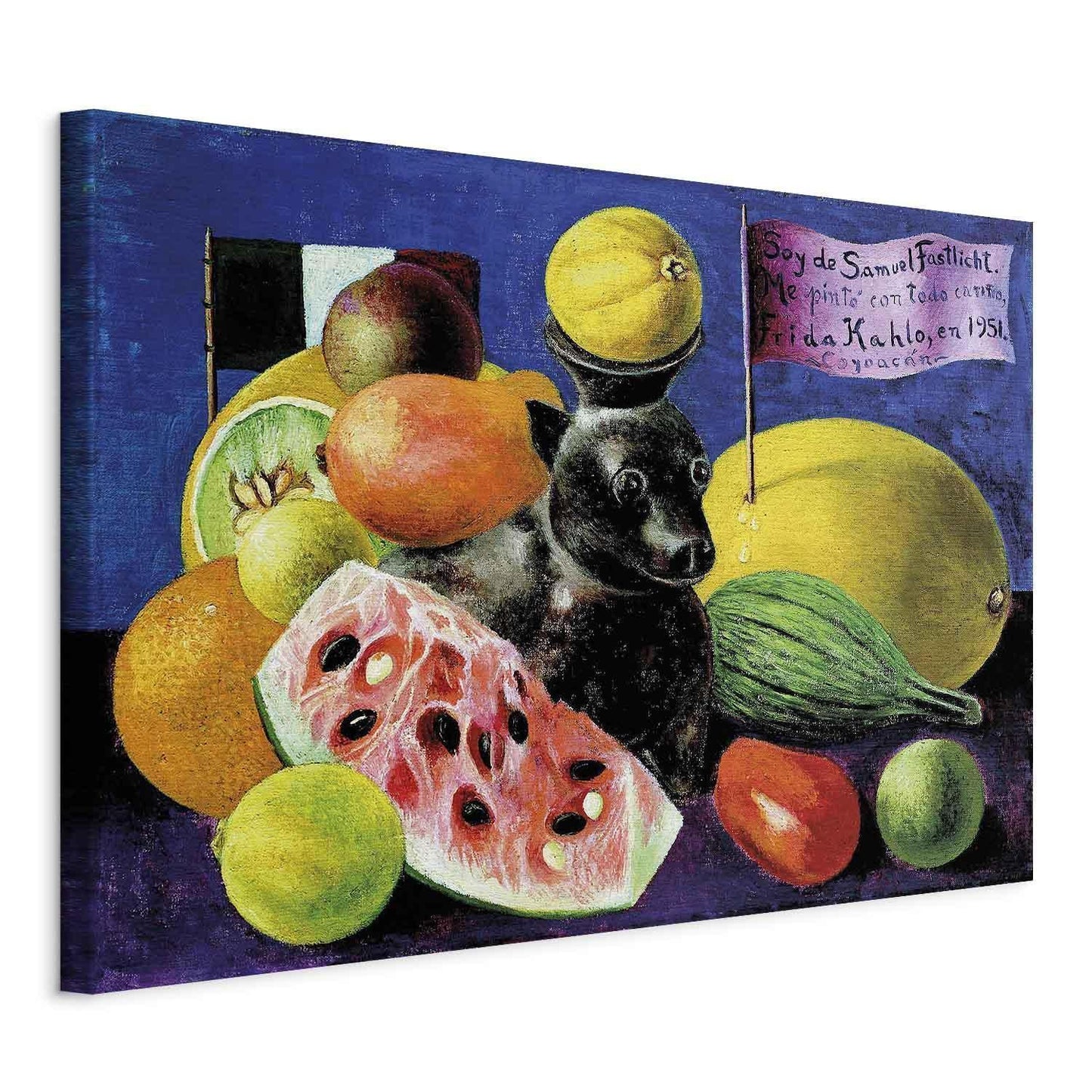 Leinwandbild - Frida Kahlo – Still Life