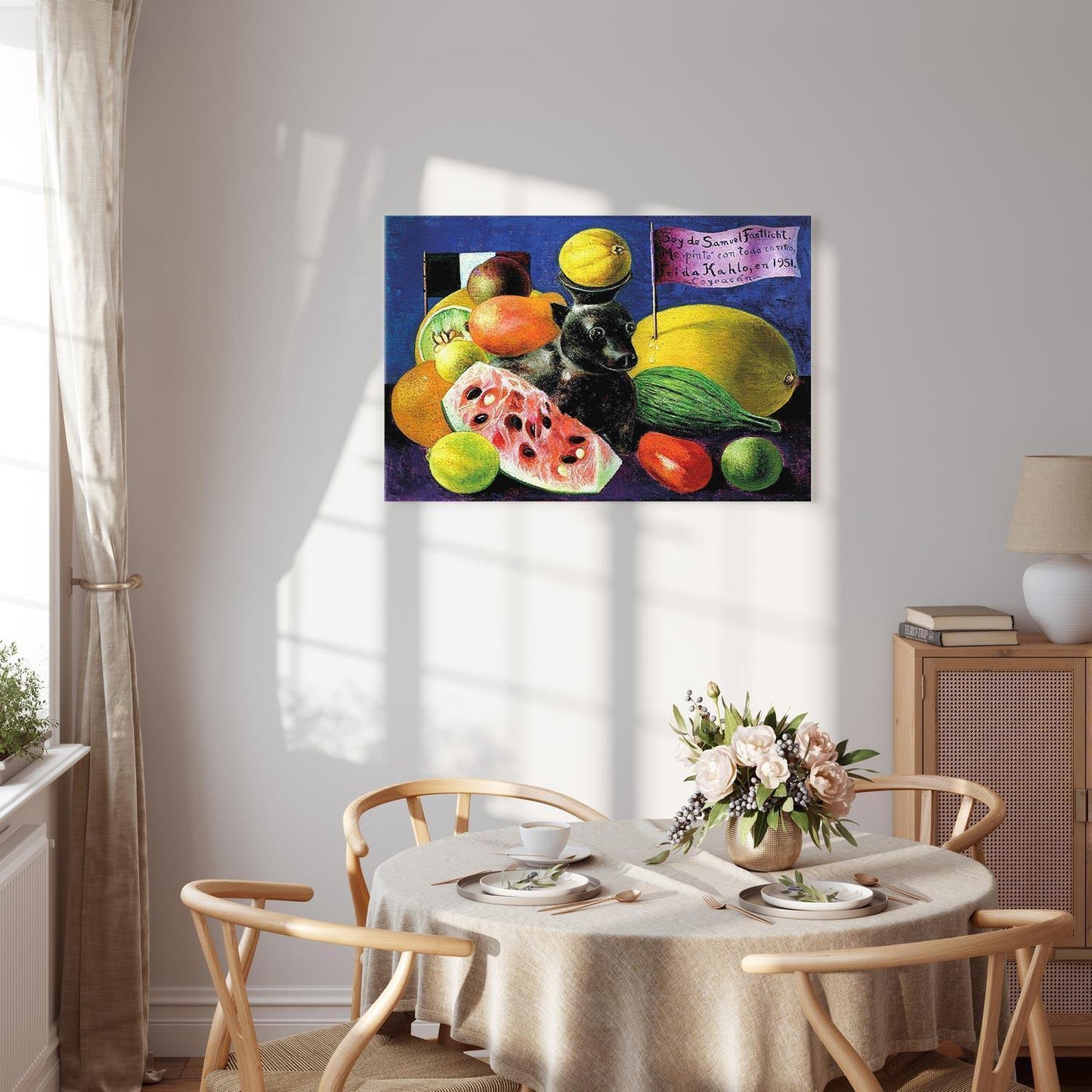 Leinwandbild - Frida Kahlo – Still Life