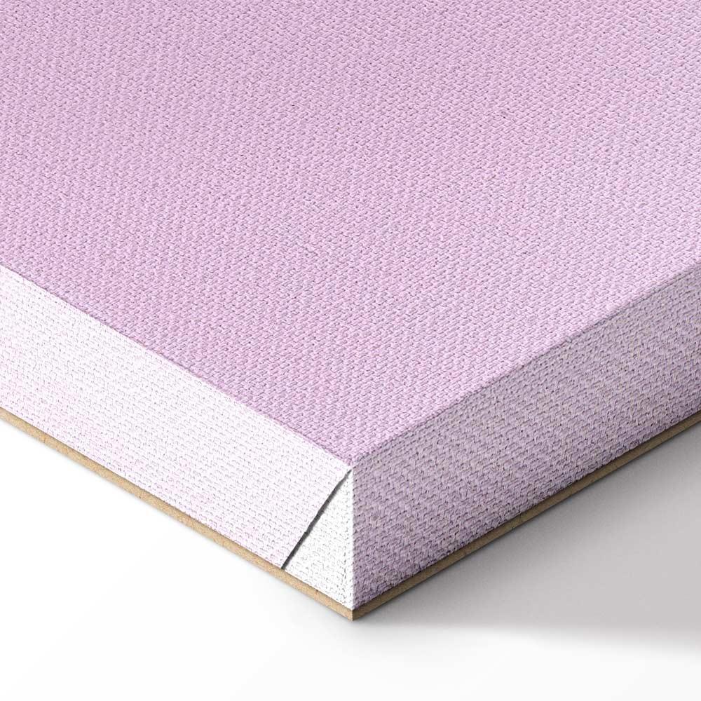 Leinwandbild - Silver Intricacies - Fluid Metallic Figure on a Gradient Background